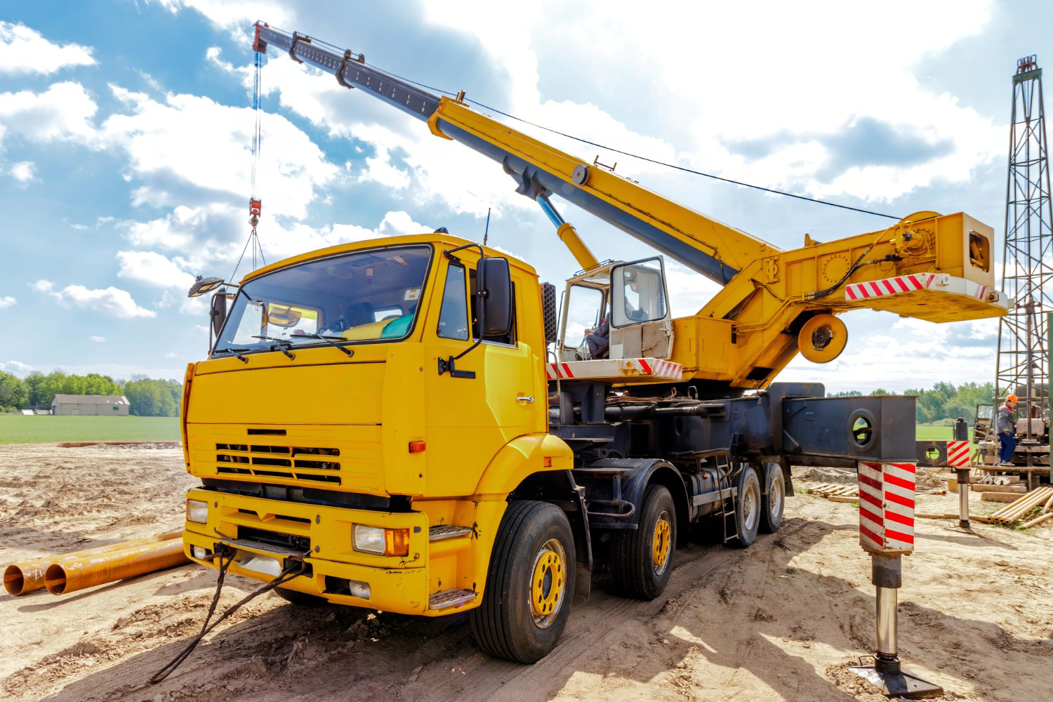 Kiedy wykorzystuje się dźwigi samochodowe